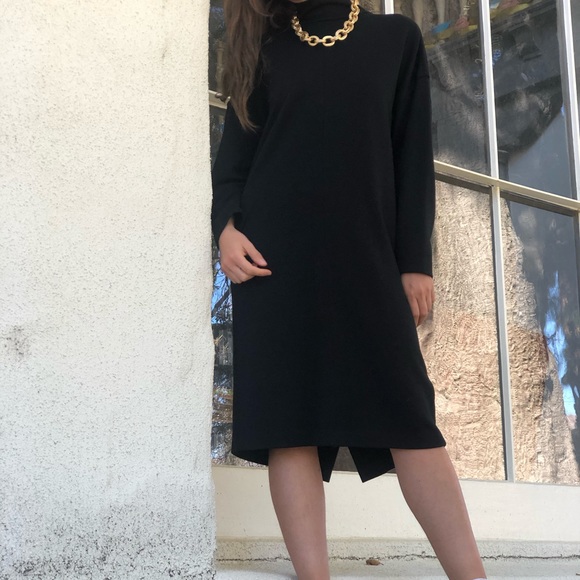 3 for 15 usd! minimal oversized Wool Dress - Picture 5 of 11